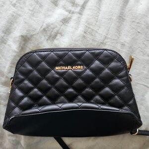 Michael Kors Quilted Black Crossbody Bag
